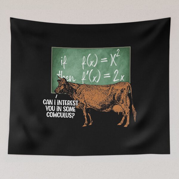 Item preview, Cowculus, Funny Math Gift designed and sold by FuntasticDez.