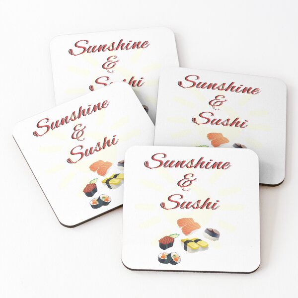 Item preview, Sunshine & Sushi 2021 designed and sold by RedTop Tees.