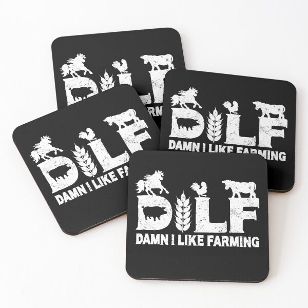 Item preview, DILF - Damn I Like Farming, Farmer Gift designed and sold by FuntasticDez.