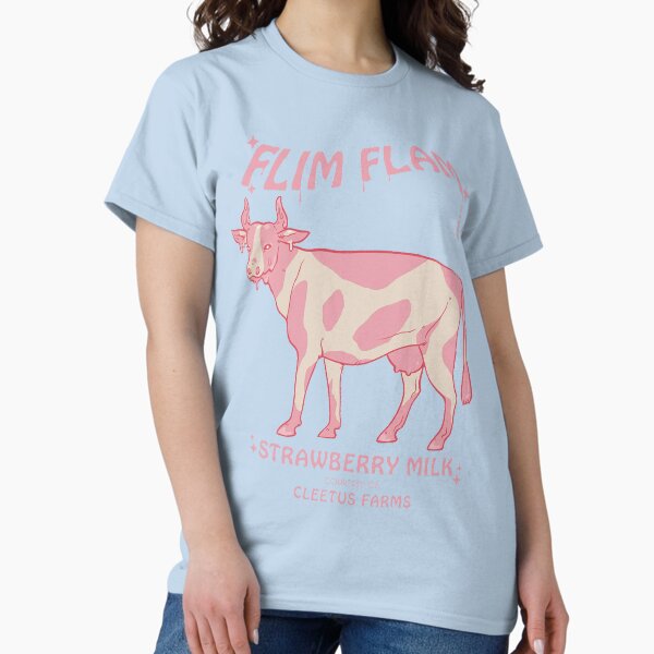 Vista previa del artículo con la obra «Flim Flam Fresa Leche De Vaca», diseñado y vendido por Pandzas.