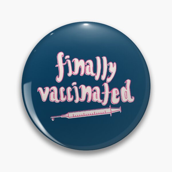 Item preview, Finally Vaccinated - Red designed and sold by crazycollective.