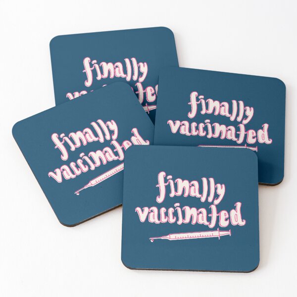 Item preview, Finally Vaccinated - Red designed and sold by crazycollective.