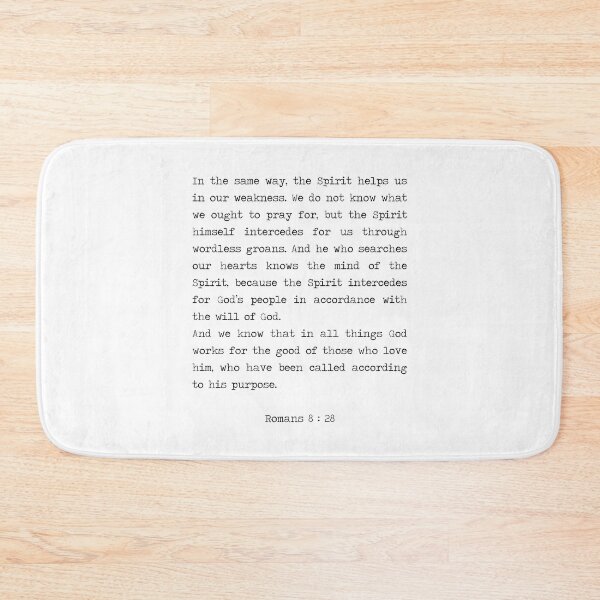 Item preview, Romans 8:26-28  Best Bible Verse designed and sold by corbrand.