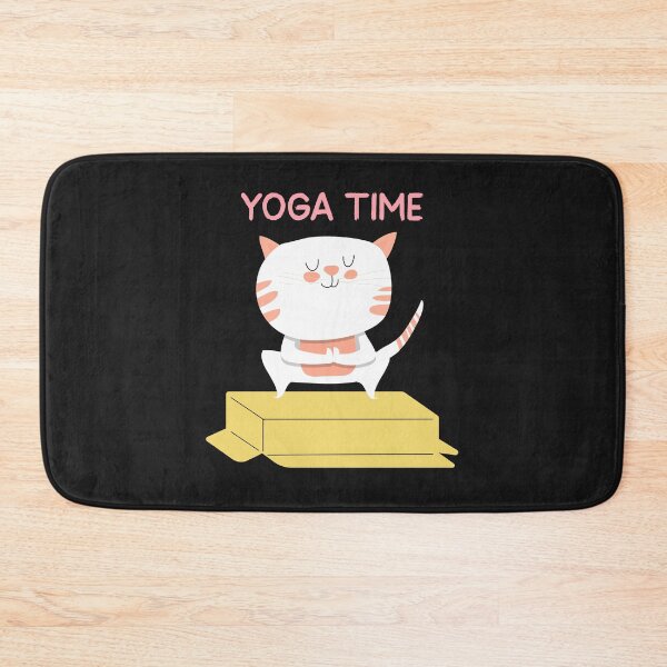 Item preview, Yoga with my lovely cat designed and sold by seven eleven.
