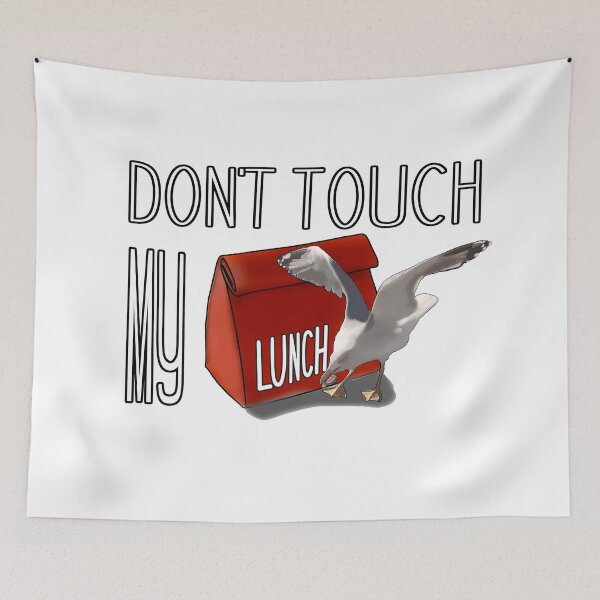 Item preview, don't touch my lunch Don't touch my food designed and sold by saf-saf.