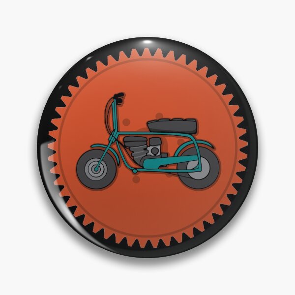 Item preview, Vintage Mini Dirt Bike Minibike Gas Mini Bike designed and sold by Huhnerdieb Apparel.