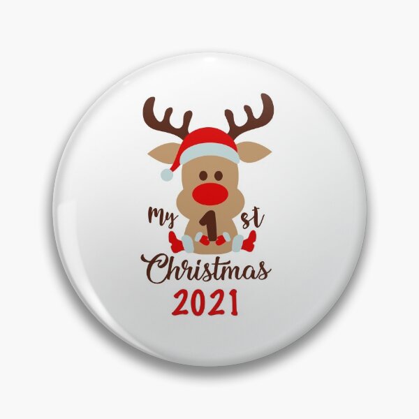 Item preview, My First Christmas 2021 designed and sold by OrnamentallyYou.