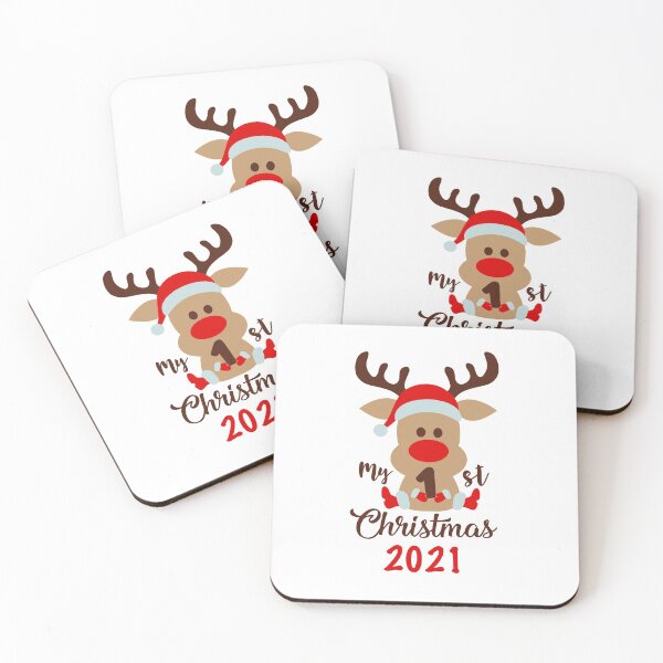 Item preview, My First Christmas 2021 designed and sold by OrnamentallyYou.