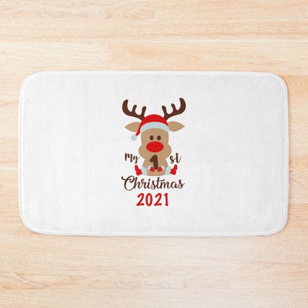 Item preview, My First Christmas 2021 designed and sold by OrnamentallyYou.