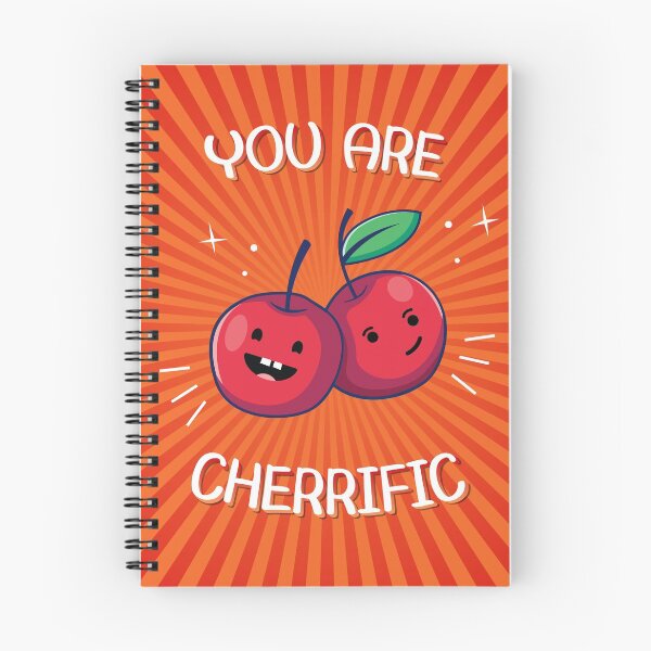 Item preview, You Are Cherrific Food Pun designed and sold by KrisSidDesigns.