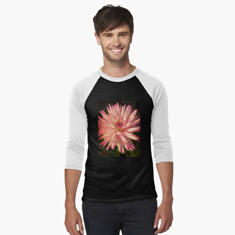Item preview, Baseball ¾ Sleeve T-Shirt designed and sold by OneDayArt.