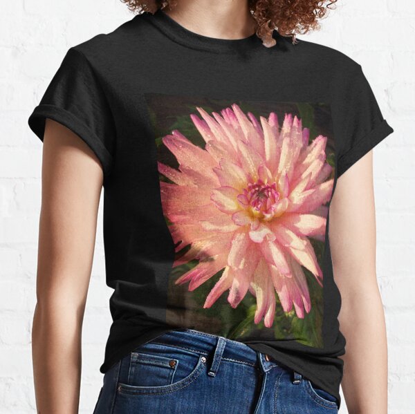 Gift for Gardener - Dazzling Pink Dahlia Classic T-Shirt