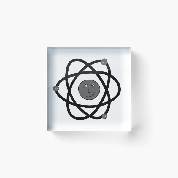 Item preview, Cute Atom in Black designed and sold by fogoosherie.