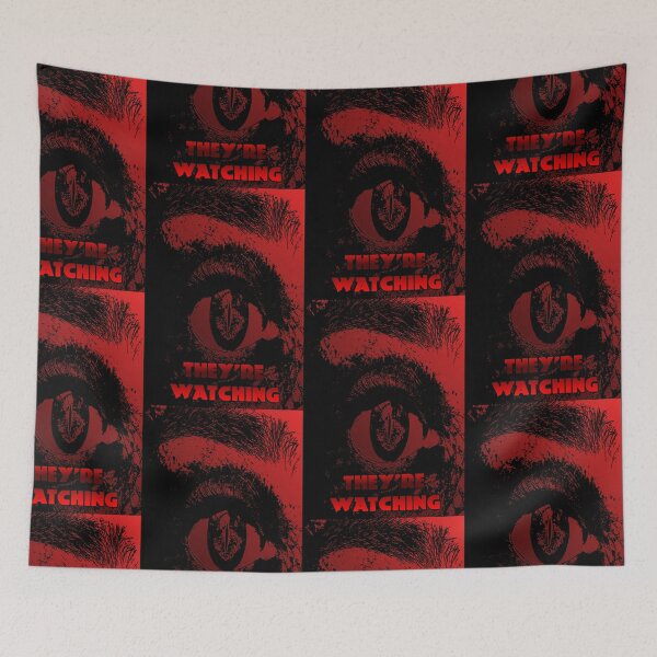 Item preview, Lizard People are Watching YOU!!!! designed and sold by Black-and-Red.