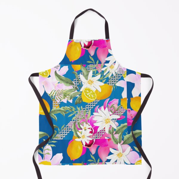 Item preview, Summer, citrus Mediterranean style mosaic ,lemon fruit pattern designed and sold by MariaMarinova.