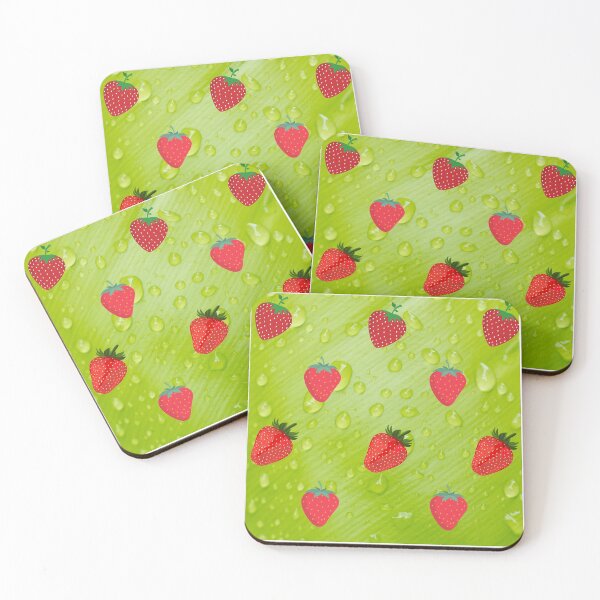 Item preview, Red Strawberries Collage, Juicy Red Strawberries  designed and sold by silviaol.