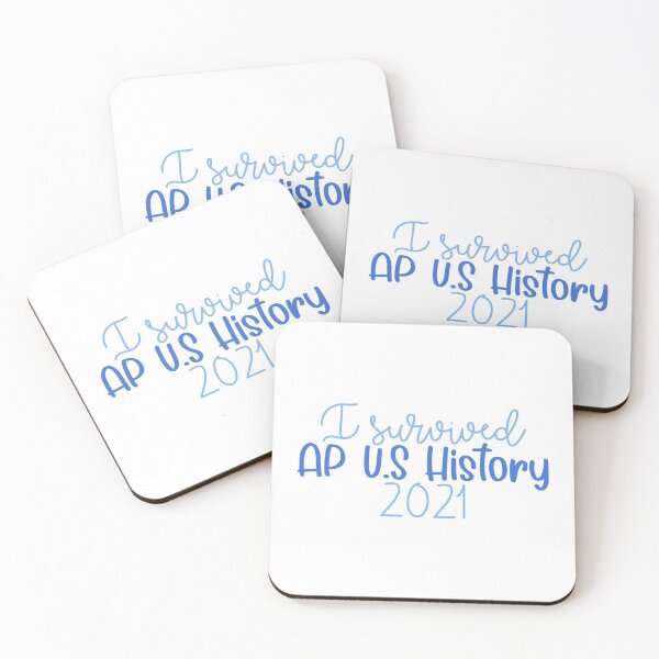 Item preview, I Survived AP U.S. History 2021 Blue designed and sold by Hannah Grace Designs.