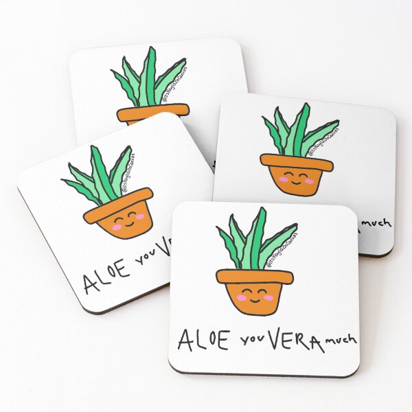 Item preview, Aloe You Vera Much - Kayla On Canvas designed and sold by KaylaOnCanvas.