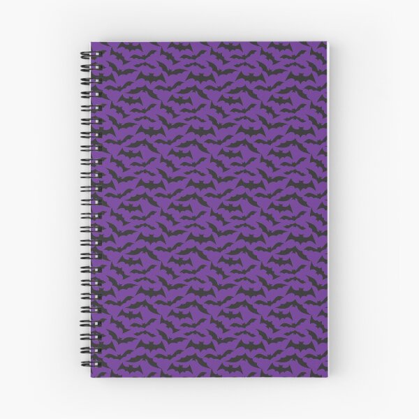Item preview, Fun Spooky Bat Pattern Halloween Goth Style Black and Purple designed and sold by Too Sweet.
