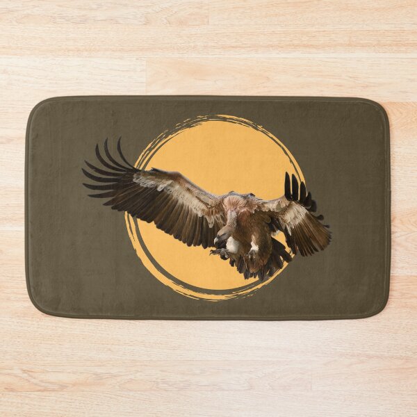 Item preview, Vulture Swooping Down Colorful Illustration Design designed and sold by EarthArtDesigns.