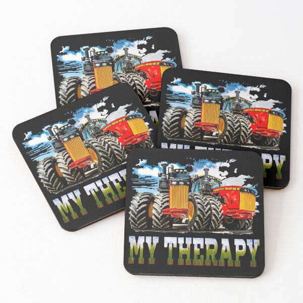 Item preview, Versatile Tractor My Therapy (BLACK), Farm Life for happy wife , big boy never old  designed and sold by Shirt-u.
