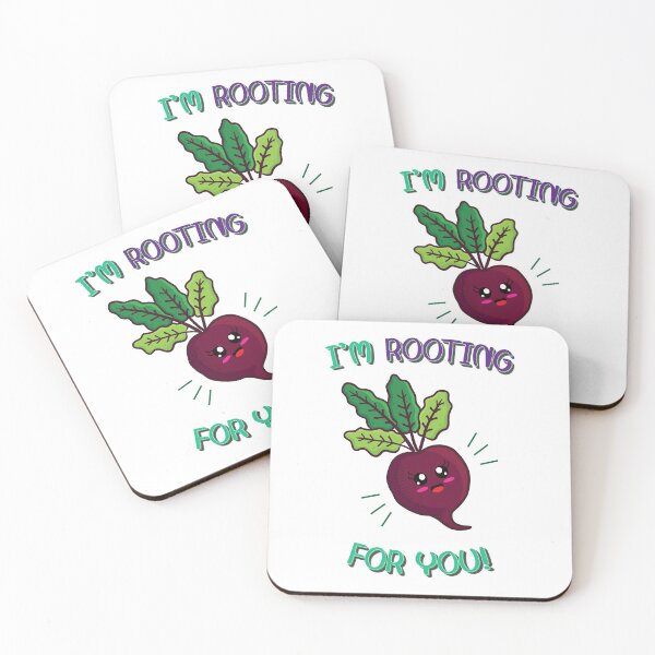 Item preview, Im Rooting For You Food Pun designed and sold by KrisSidDesigns.