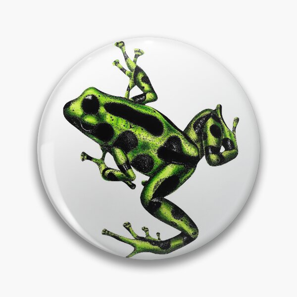 Item preview, Green poison dart frog designed and sold by LorenDowding.
