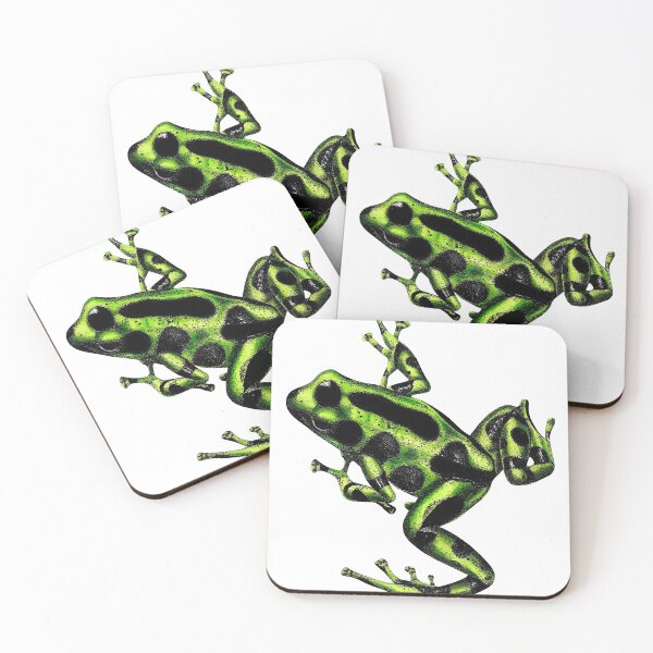 Item preview, Green poison dart frog designed and sold by LorenDowding.
