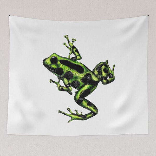 Item preview, Green poison dart frog designed and sold by LorenDowding.
