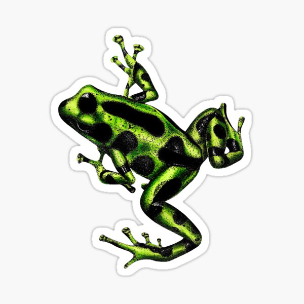 Item preview, Green poison dart frog designed and sold by Loren Dowding.