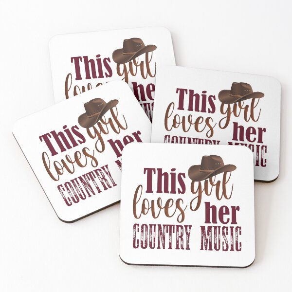 Item preview, This girl loves her country music designed and sold by speakupandshine.