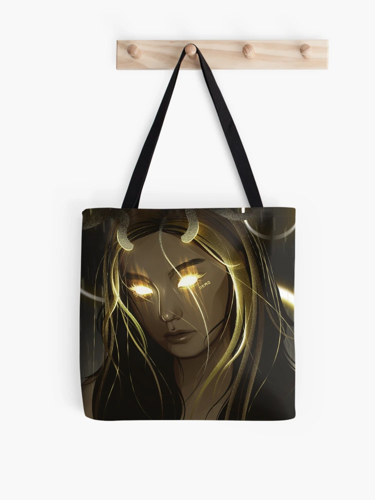 Thumbnail 1 of 2, Tote Bag, Fantasy, Gold, Classy, Demon designed and sold by Ronalbert1998.