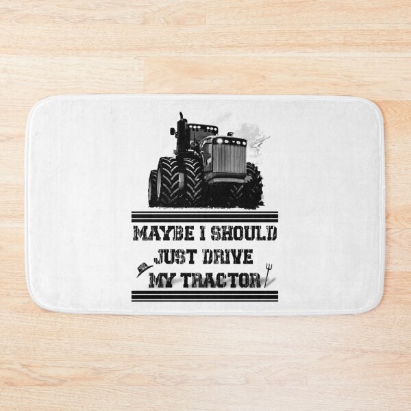 Item preview, Maybe I Should Just Drive My Tractor, Versatile Tractor My Therapy (White), Farm Life for happy wife , big boy never old  designed and sold by Shirt-u.