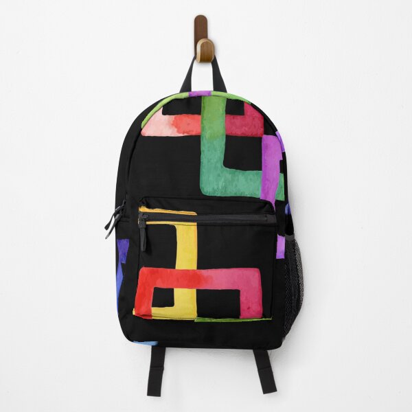 Item preview, Colorful rainbow square pattern  designed and sold by Creative-draw.