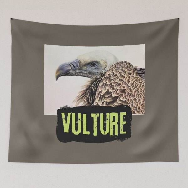 Item preview, Realistic Vulture Portrait Colorful Design designed and sold by EarthArtDesigns.