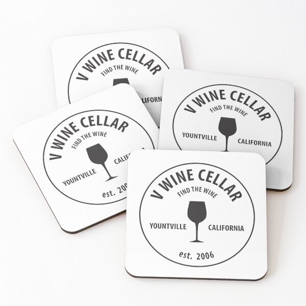Item preview, V Wine Cellar Find the Wine White designed and sold by andyberry.