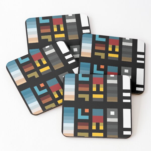 Item preview, Fun and Games - Abstract Pixel Art designed and sold by pixonpu.