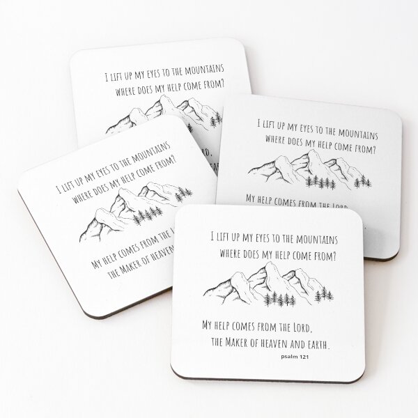 Item preview, Psalm 121:  I Lift Up My Eyes To The Mountains Where Does My Help Come From?  My Help Comes From the Lord, the Maker of Heaven And Earth designed and sold by LoveGen.