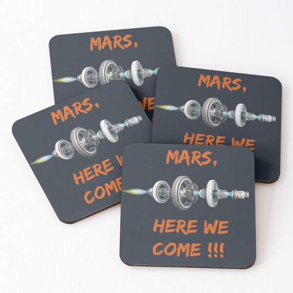 Item preview, Mars Here We Come Spaceship designed and sold by AstroWitster.