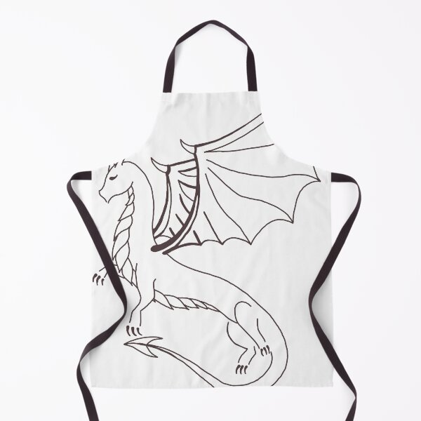 Item preview, Dragon line art designed and sold by Phoebew03.
