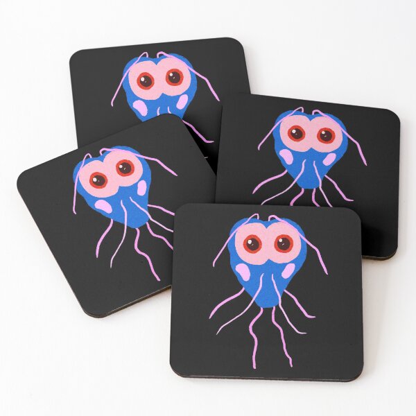 Aperçu de l'œuvre Giardia Microbes mignons Bactéries adorables créée et vendue par labstud.