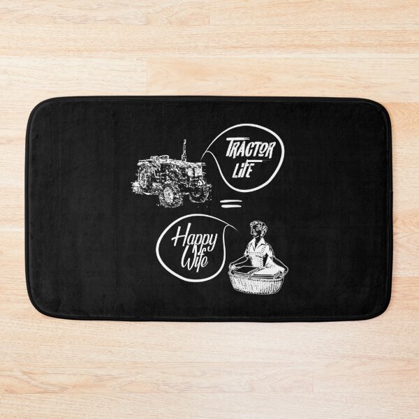 Item preview, Tractor Life , Happy Wife  (Black), Versatile Tractor My Therapy , Farm Life for happy wife , big boy never old  designed and sold by Shirt-u.