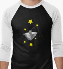Astronaut fisherman Men's Baseball ¾ T-Shirt