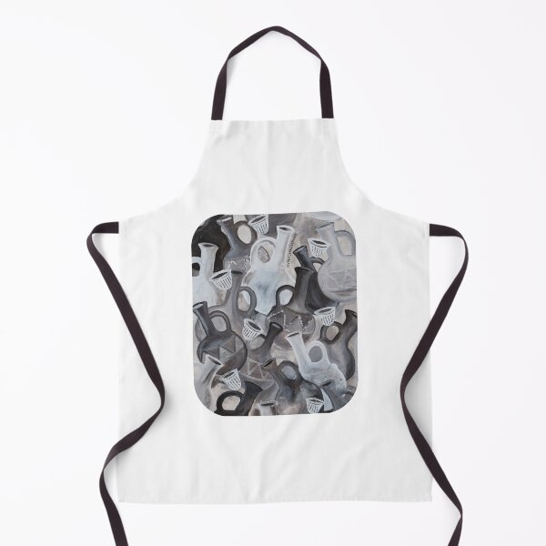 Item preview, Habesha Coffee Pots Gray Scale Jabenas 2 Traditional East African Coffee Painting designed and sold by Manars-art.