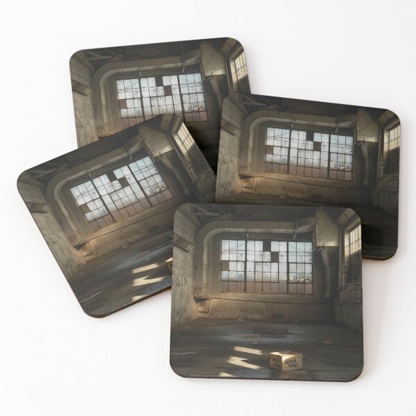 Item preview, Empty Industrial Auto Bay designed and sold by Kendall Anderson.