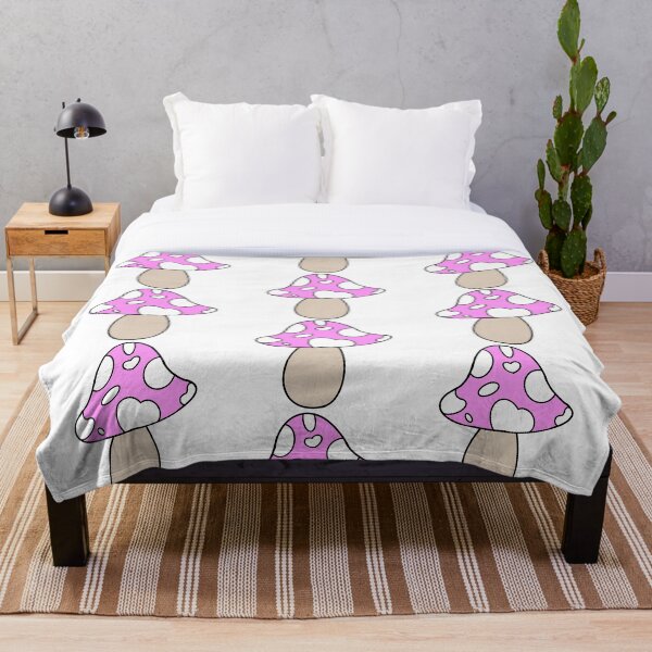 Item preview,  cottagecore pink mushroom designed and sold by samar-n.
