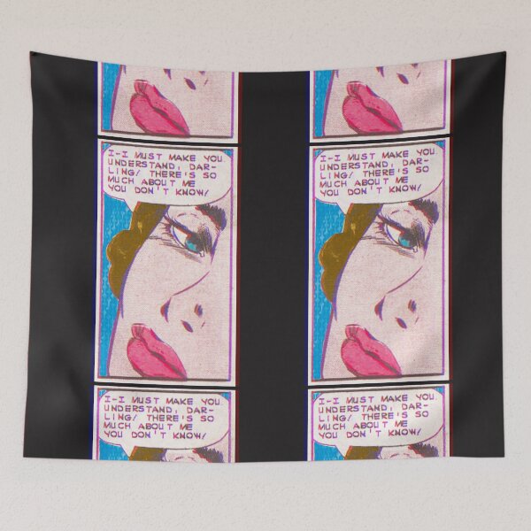 Item preview, Comic Lo-fi Girl | Glitch | Retro | Vintage | Lichtenstein Inspired designed and sold by spinolator.