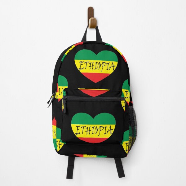 Item preview, Ethiopian Heart Flag, Love Ethiopia designed and sold by Mesti.