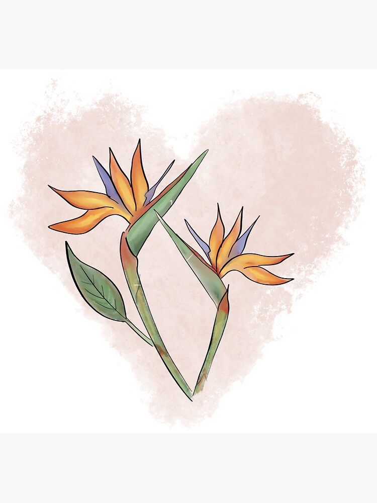 Bird of Paradise Flower: Bloom Into Love by breathe-love-
