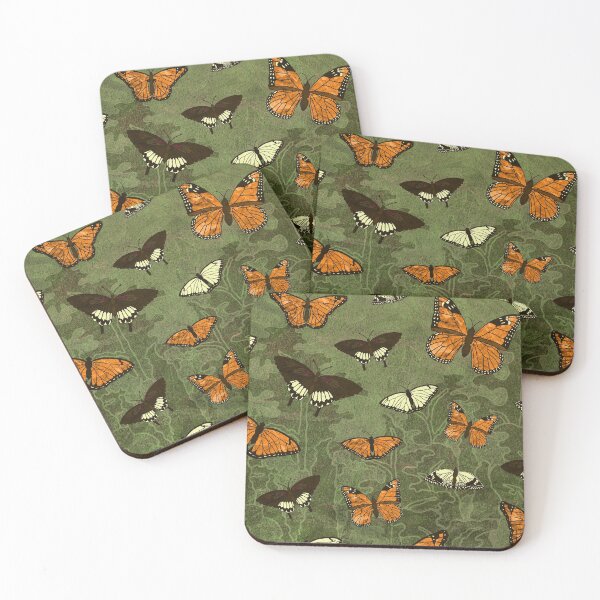 Item preview, Butterflies in the Dark Forest designed and sold by Moti Black.